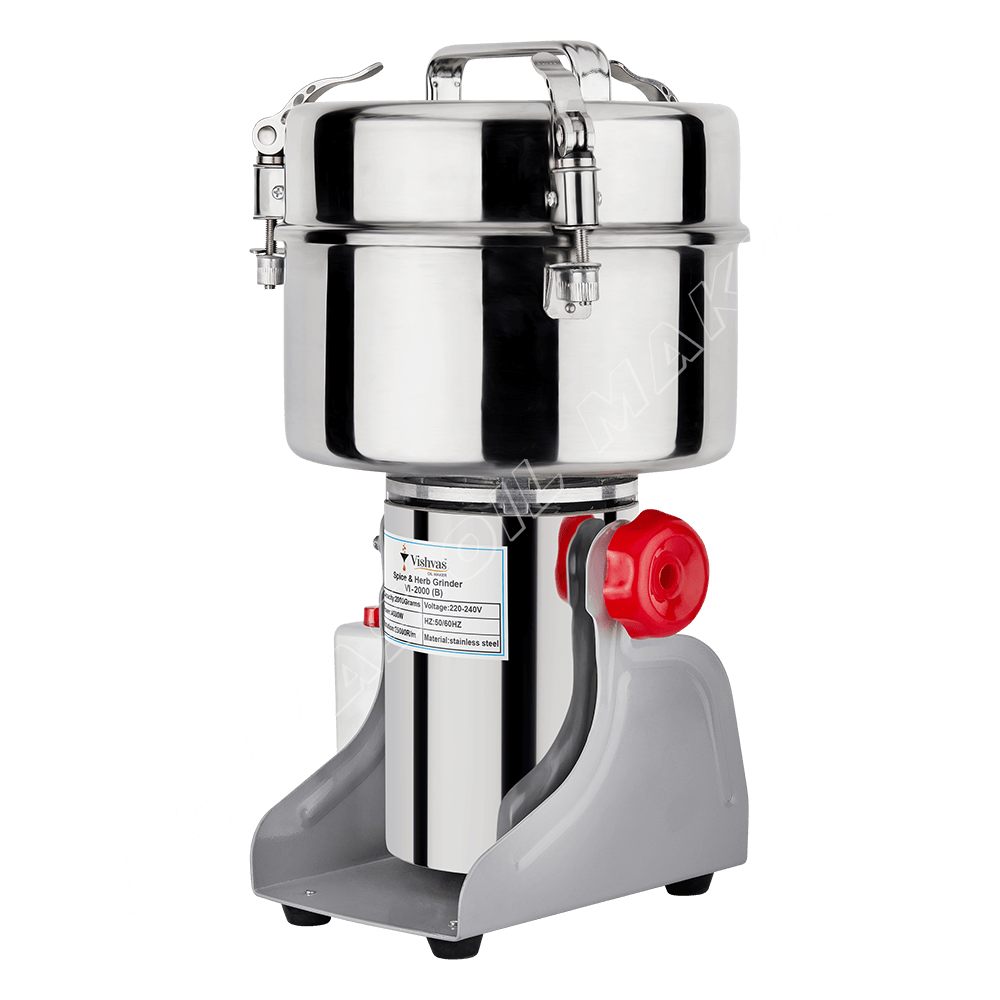 Masala-Herb Grinder Machine | Powerful Masala Grinder Machine VI-2000(B)