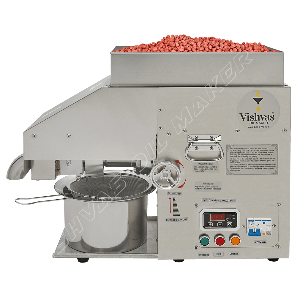 Mini Commercial Oil Press Machine | Mini Commercial Oil Machine VI-770
