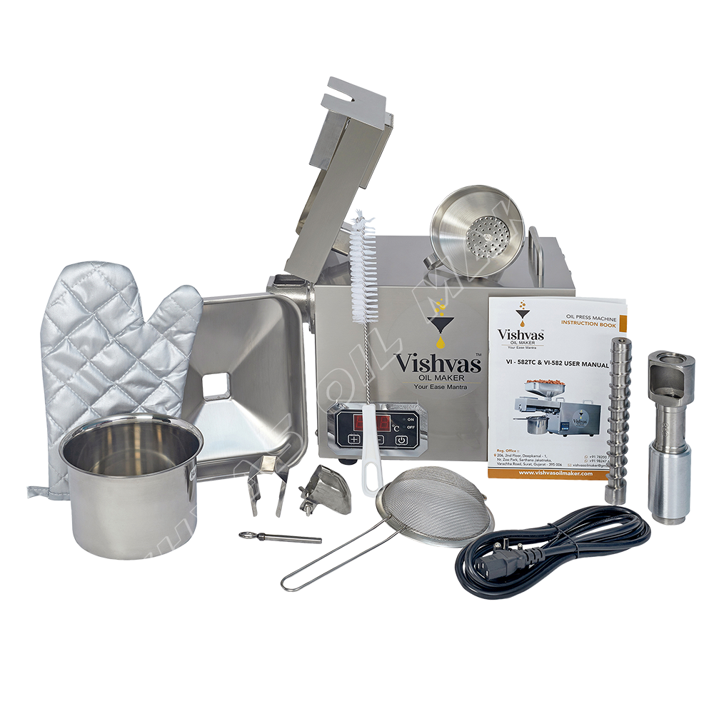 Domestic Oil Press Machine | Domestic Oil Extraction Machine VI-582TC