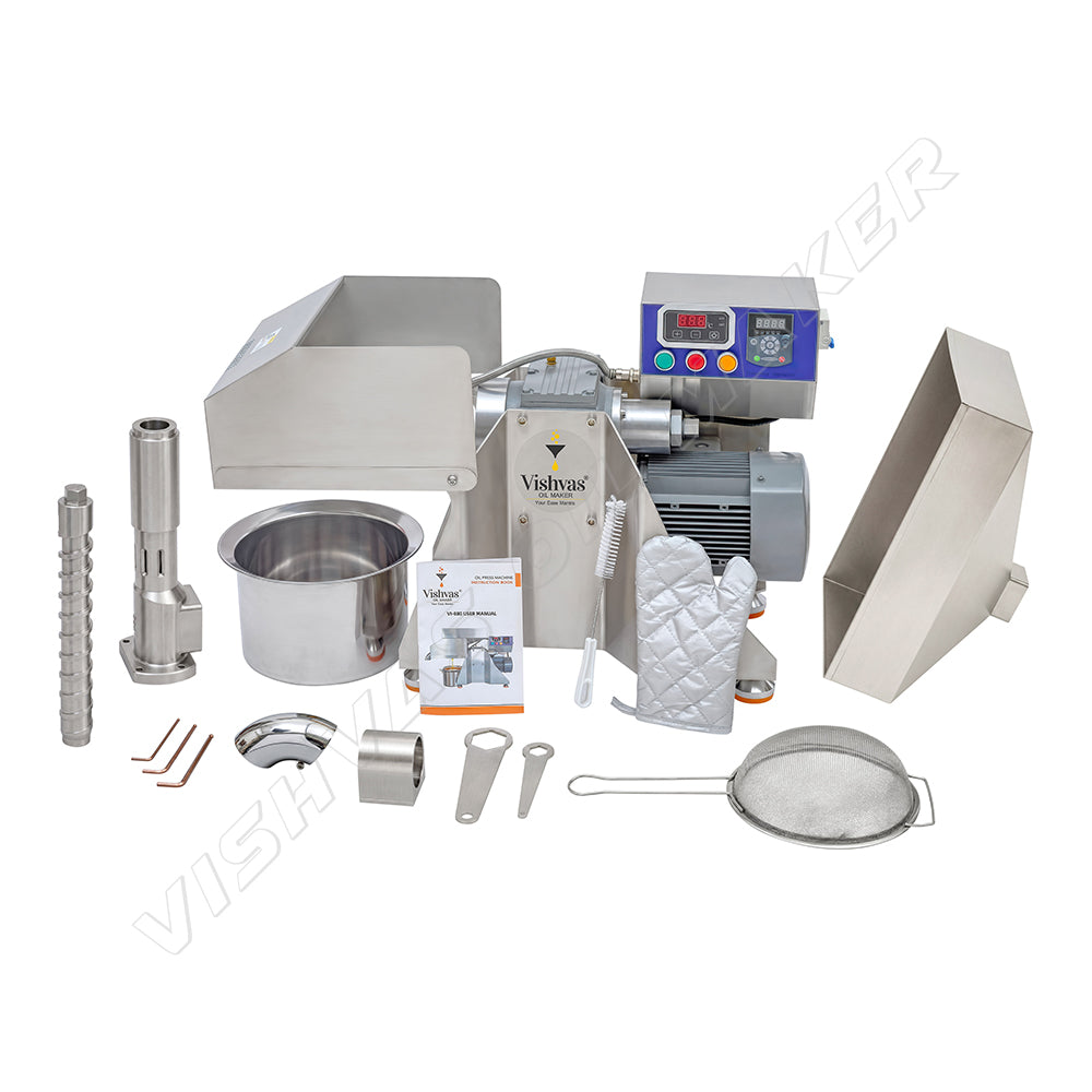 Mini Commercial Oil Machine | Mini Commercial Cold Press Oil Machine VI-880
