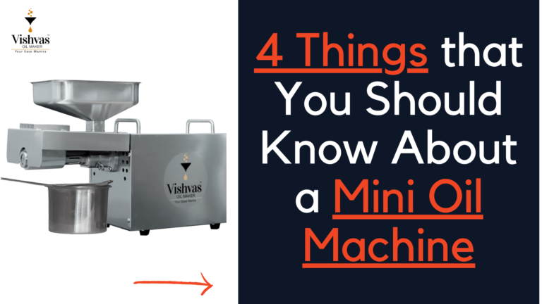 4 Things that You Should Know About a Mini Oil Machine