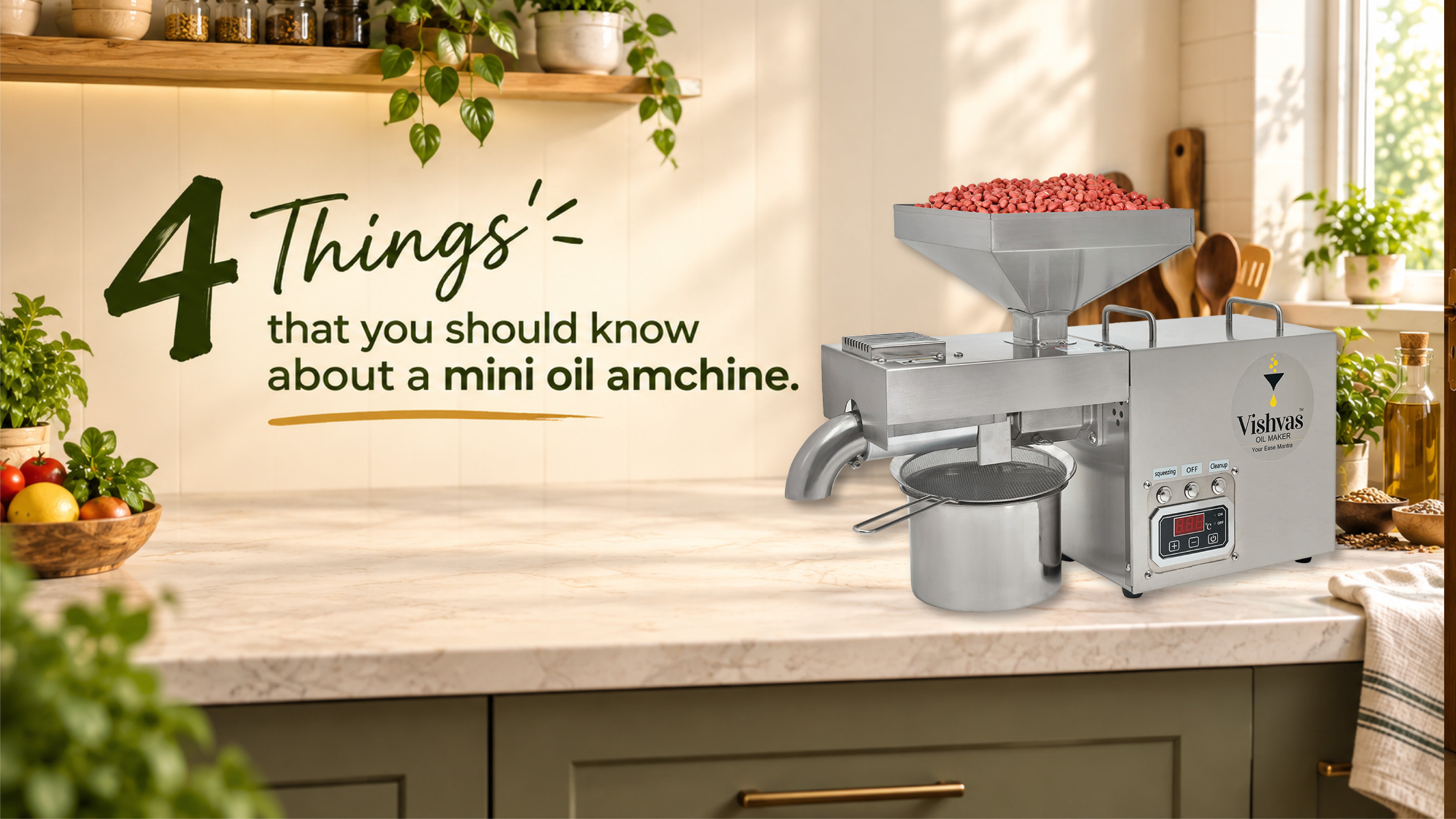 4 Things that You Should Know About a Mini Oil Machine