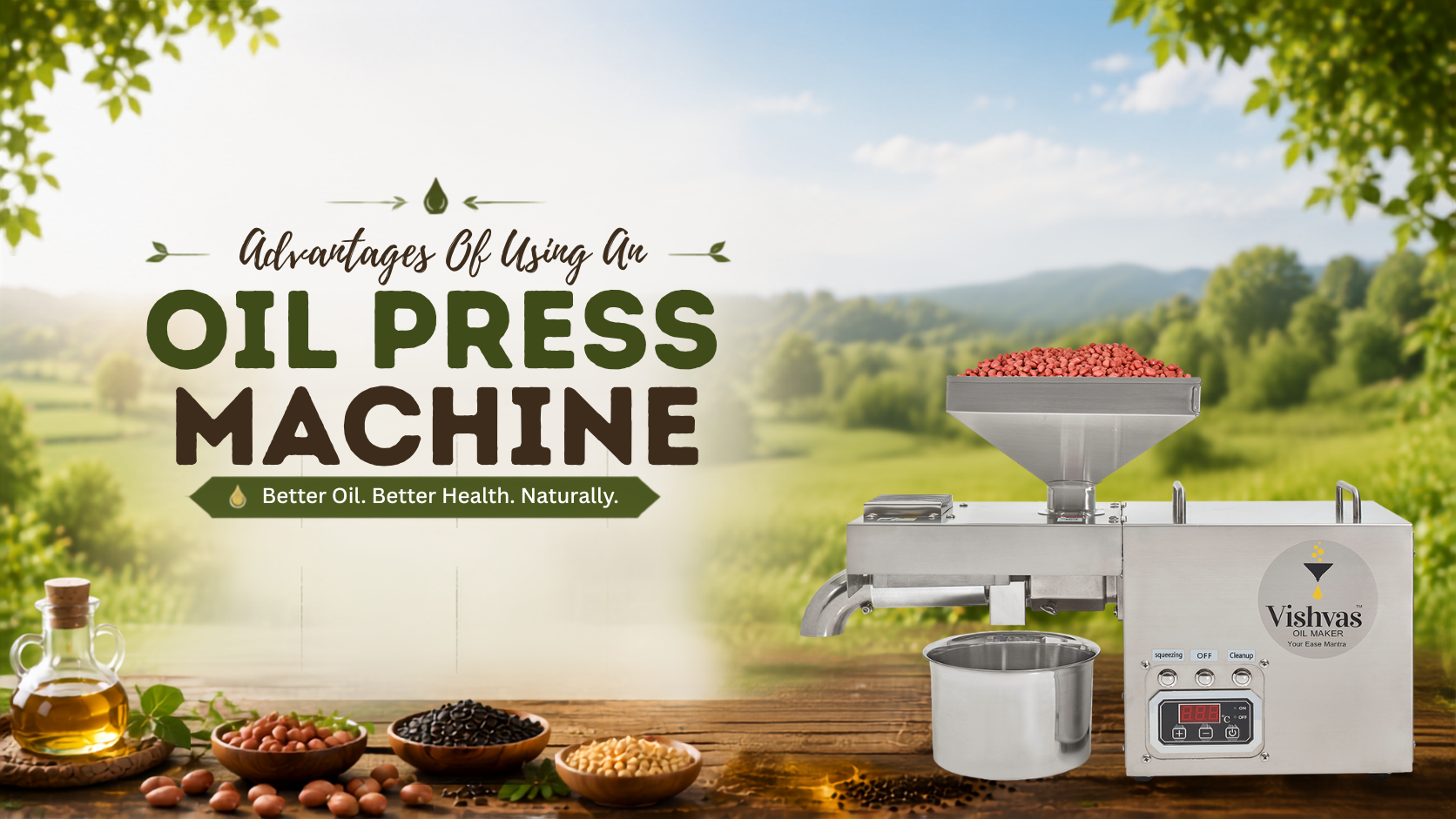 Advantages Of Using An Oil Press Machine