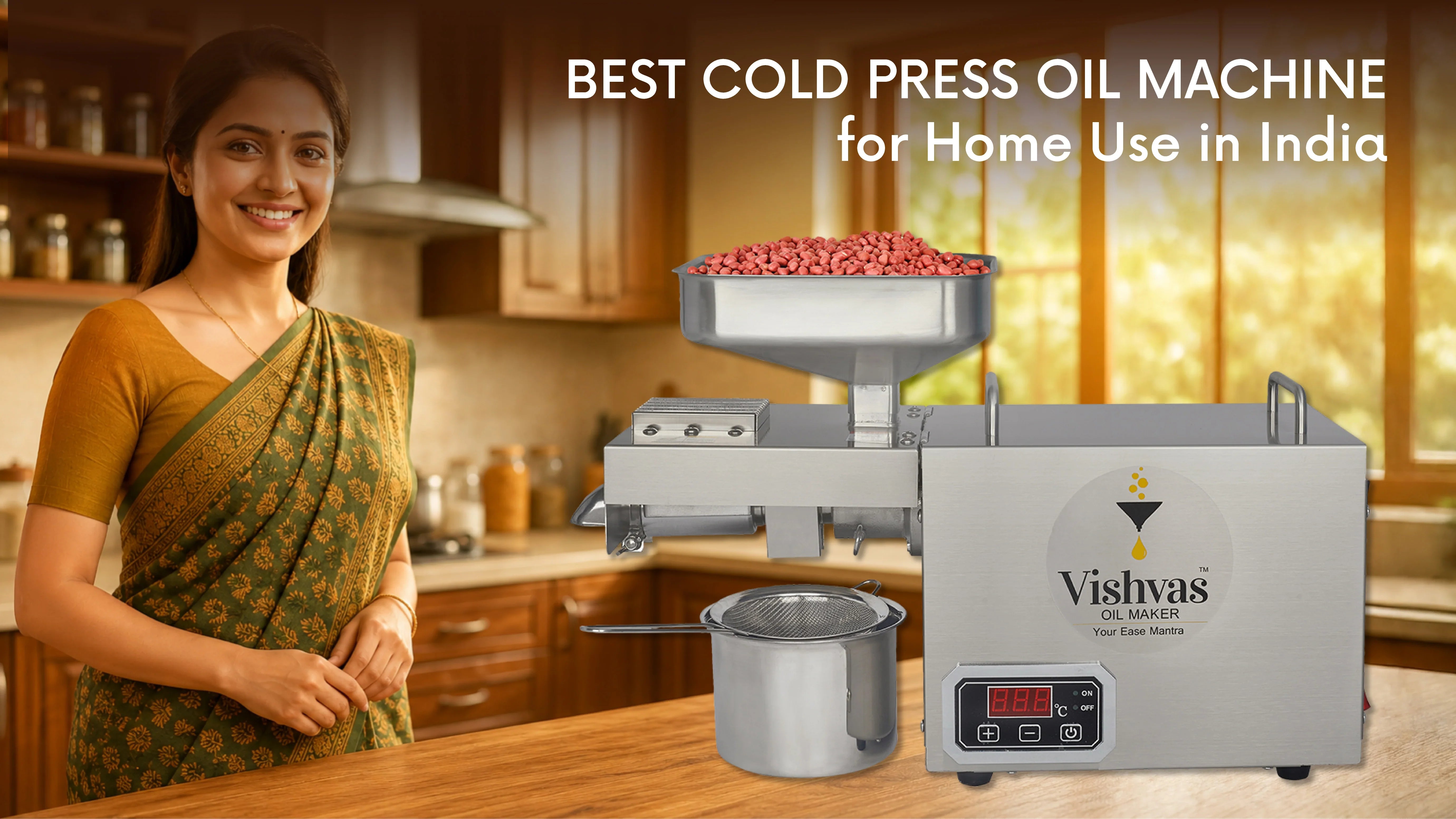 Best Cold Press Oil Machine for Home Use in India