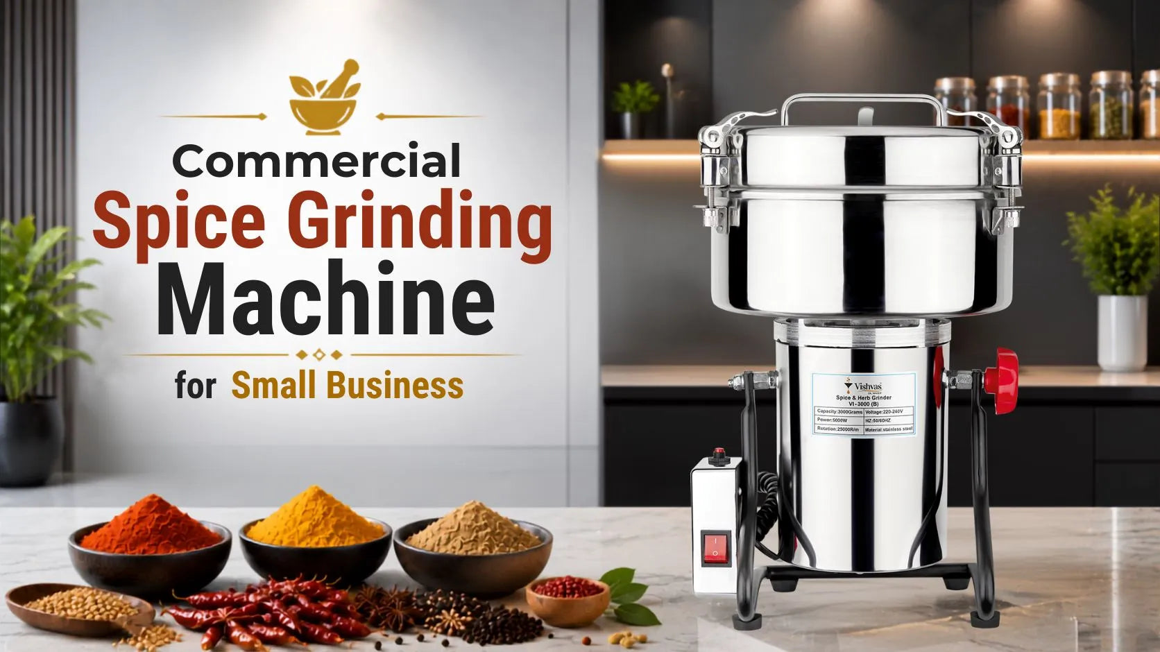 Commercial Spice Grinding Machine for Small Business