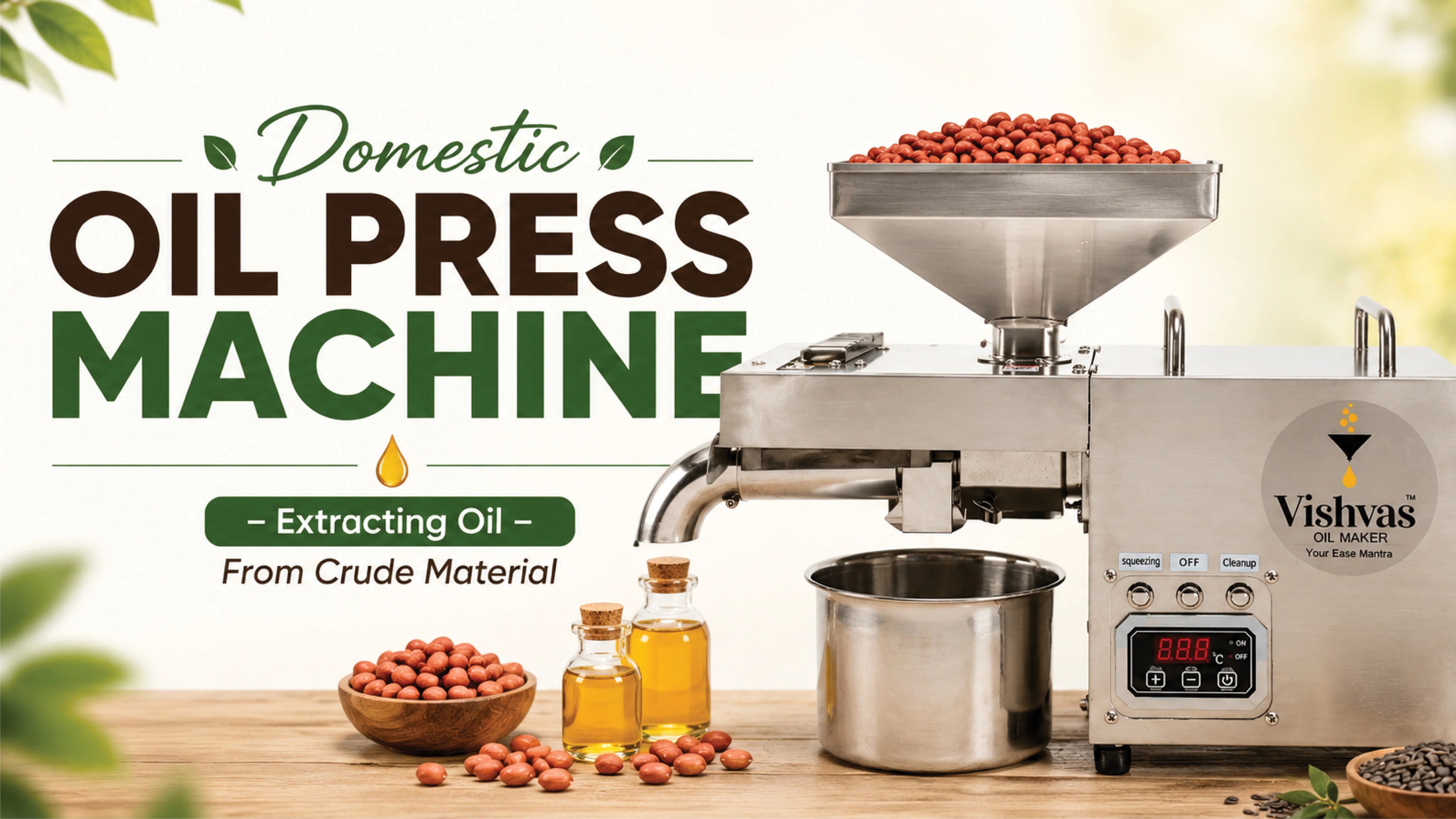 Domestic Oil Press Machine: A Healthy Investment for Indian Families