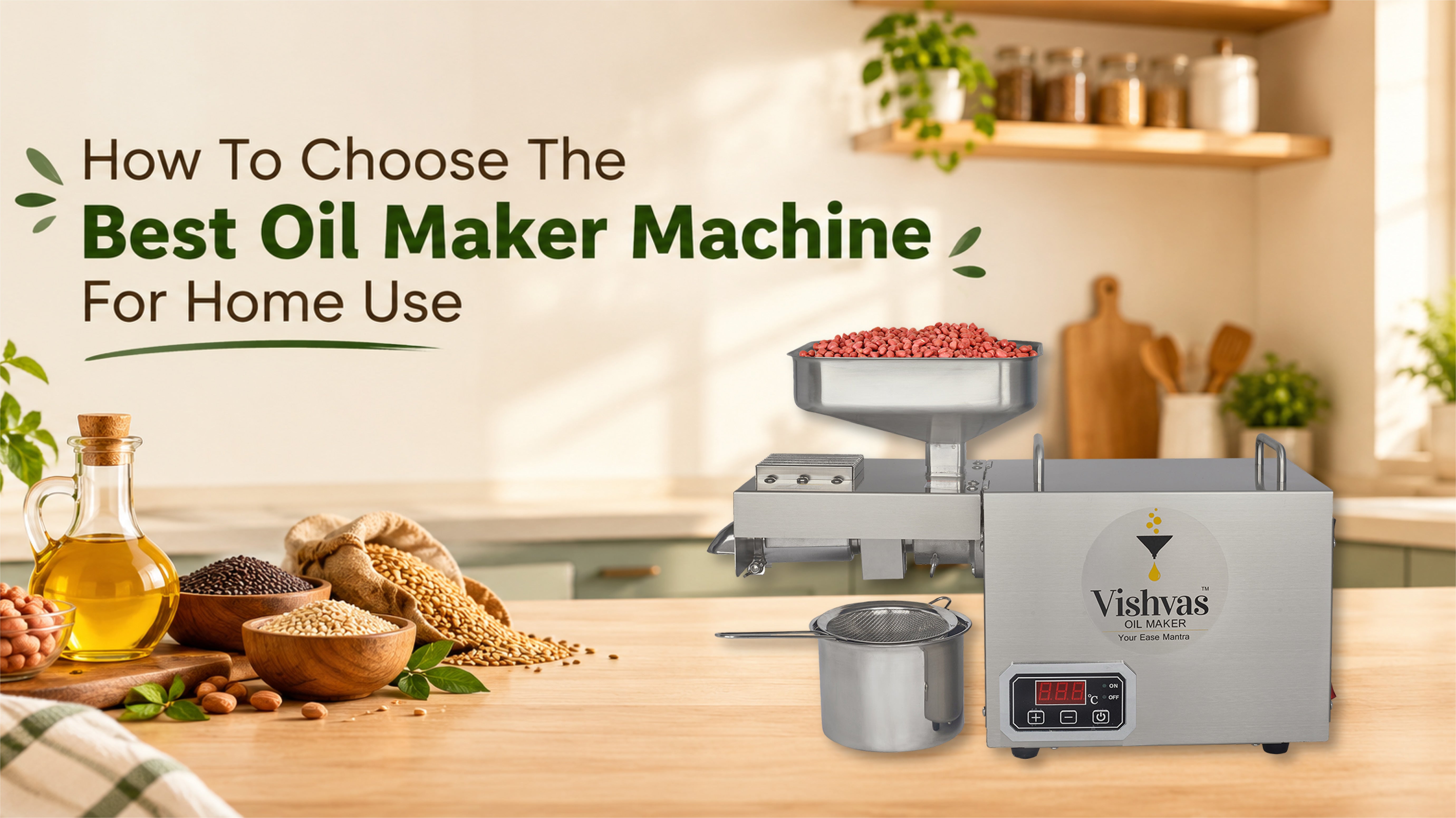 How To Choose The Best Oil Maker Machine For Home Use