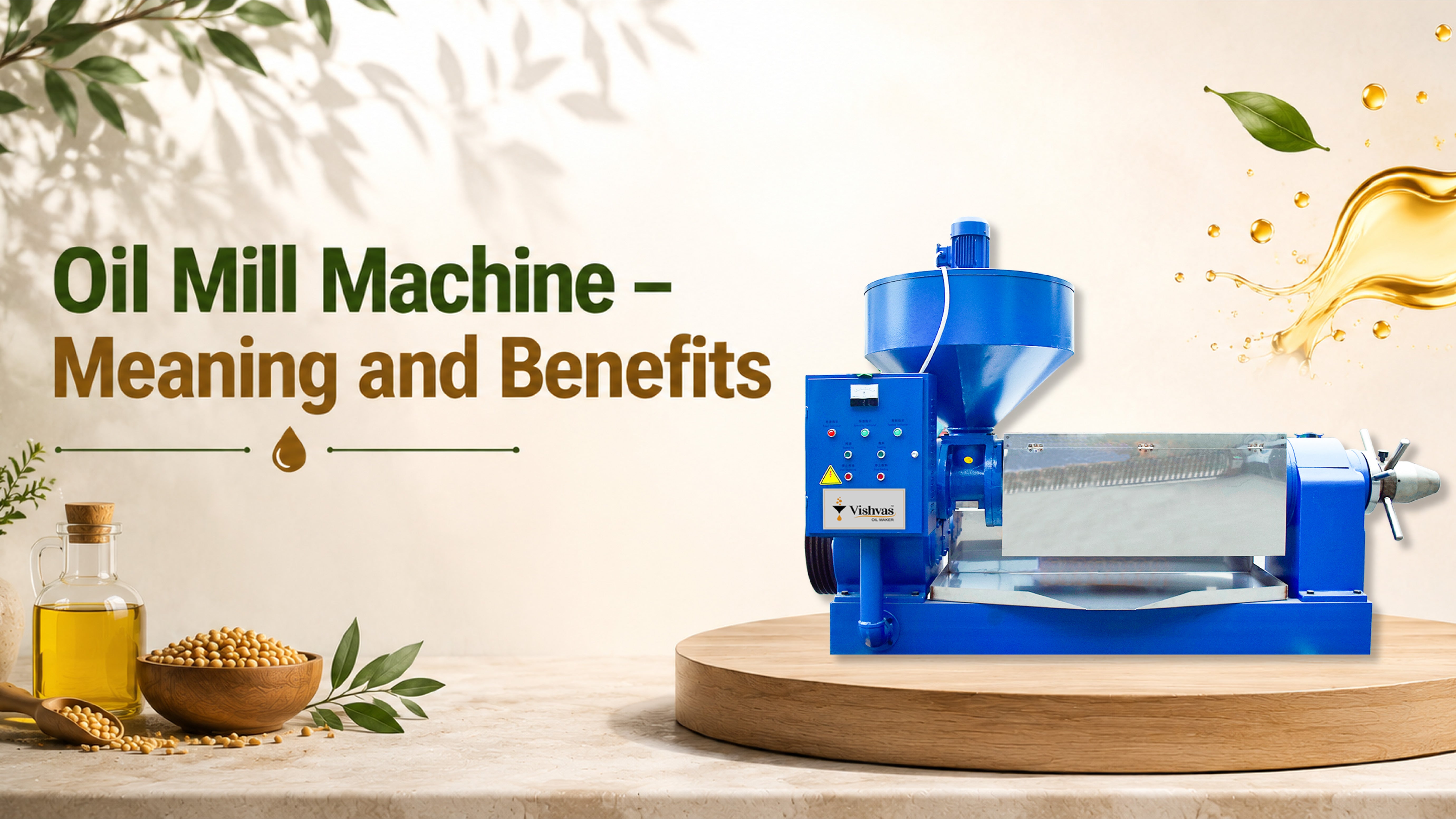 Oil Mill Machine – Meaning and Benefits