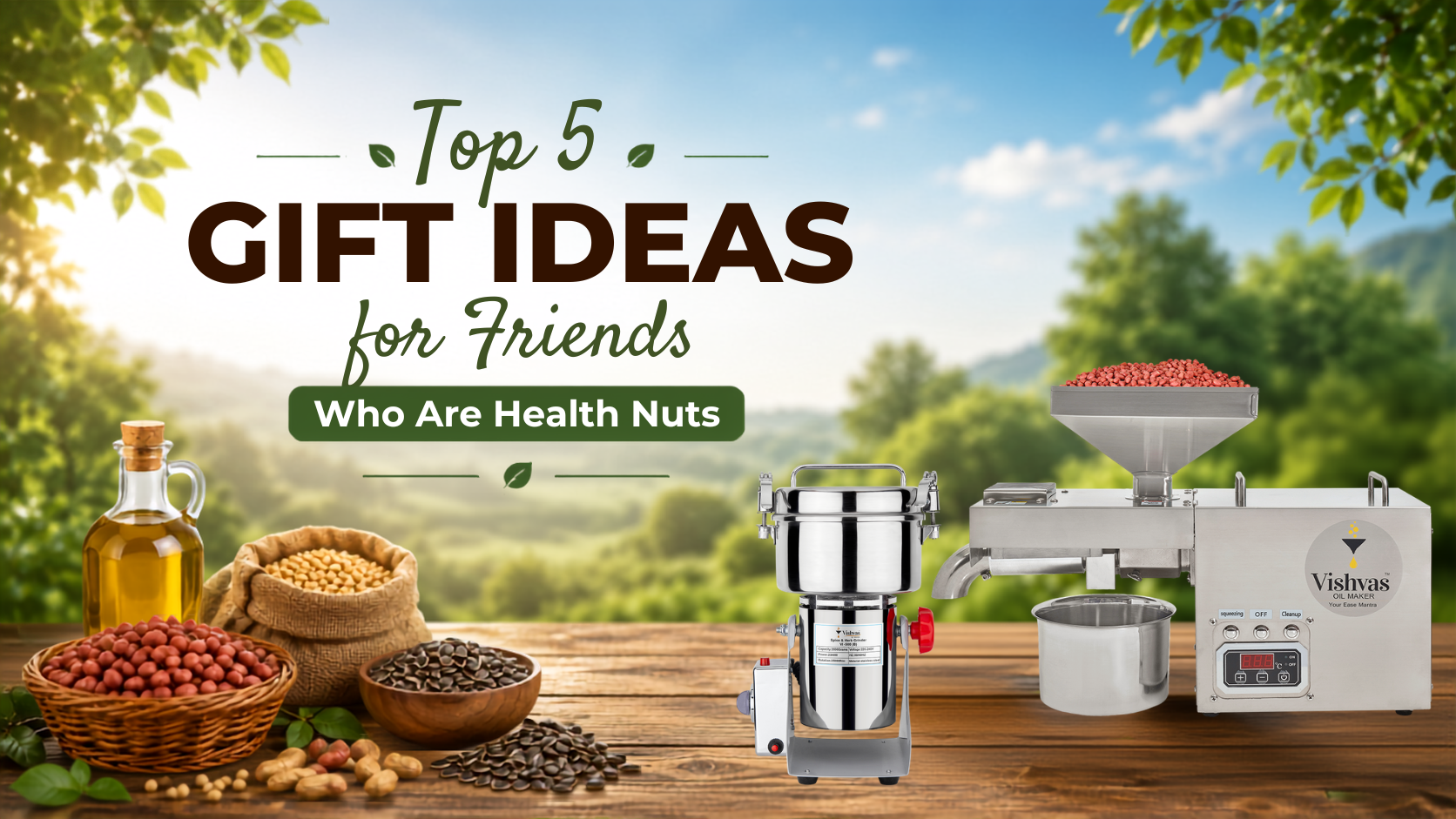 Top 5 Gift Ideas for Friends Who Are Health Nuts