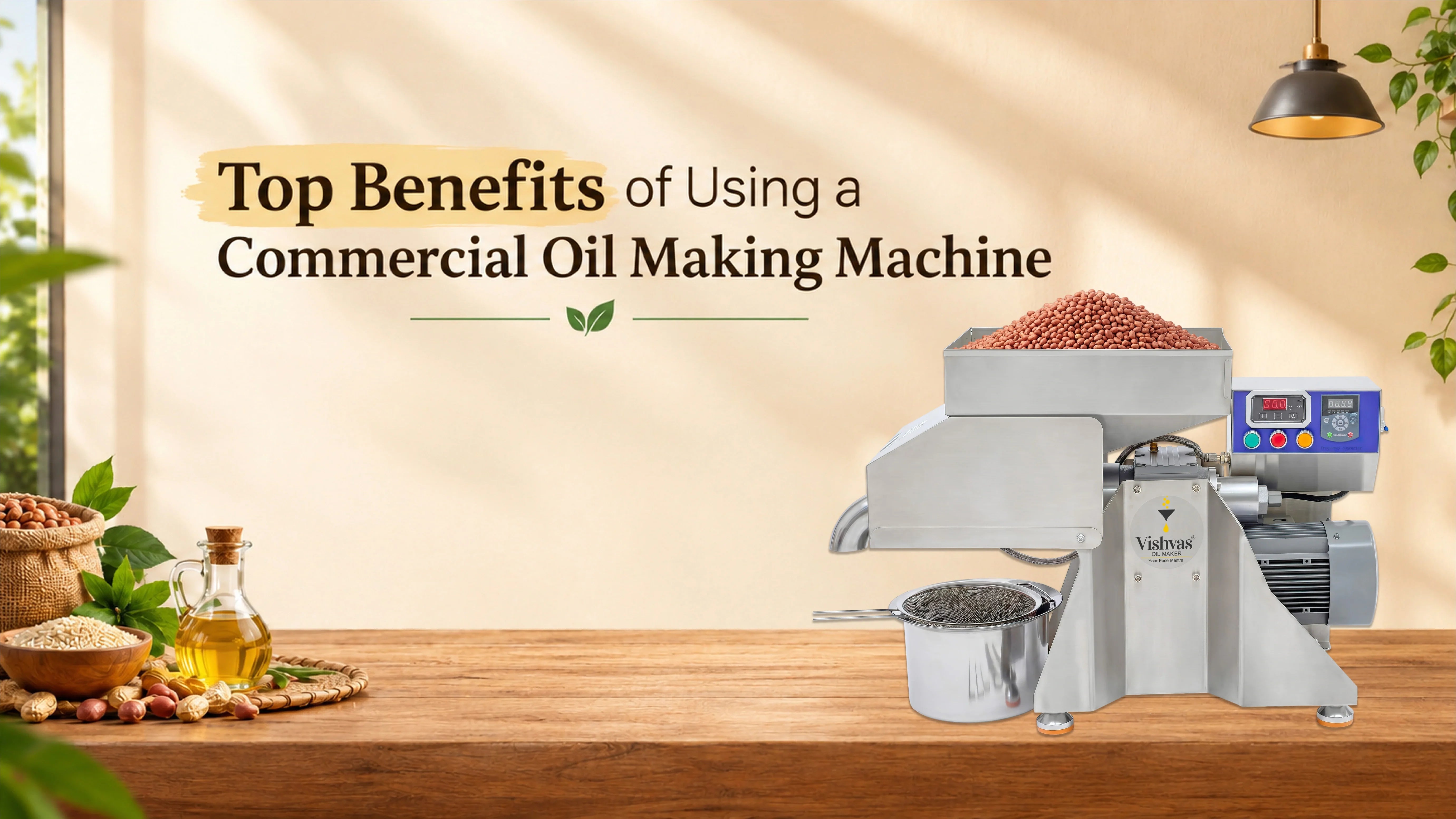 Top Benefits of Using a Commercial Oil Making Machine