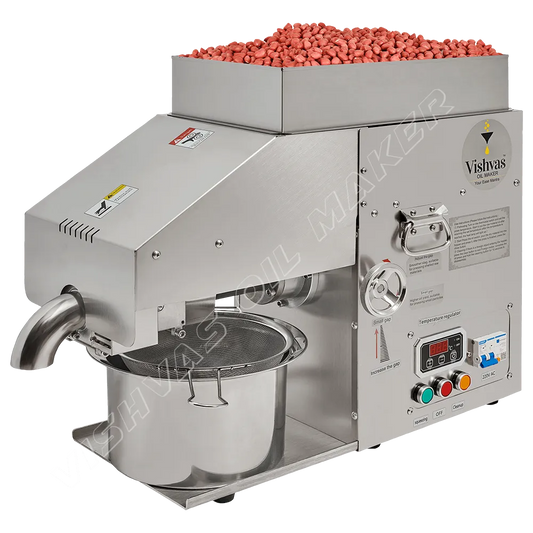 Mini Commercial Oil Press Machine | Mini Commercial Oil Machine VI-770