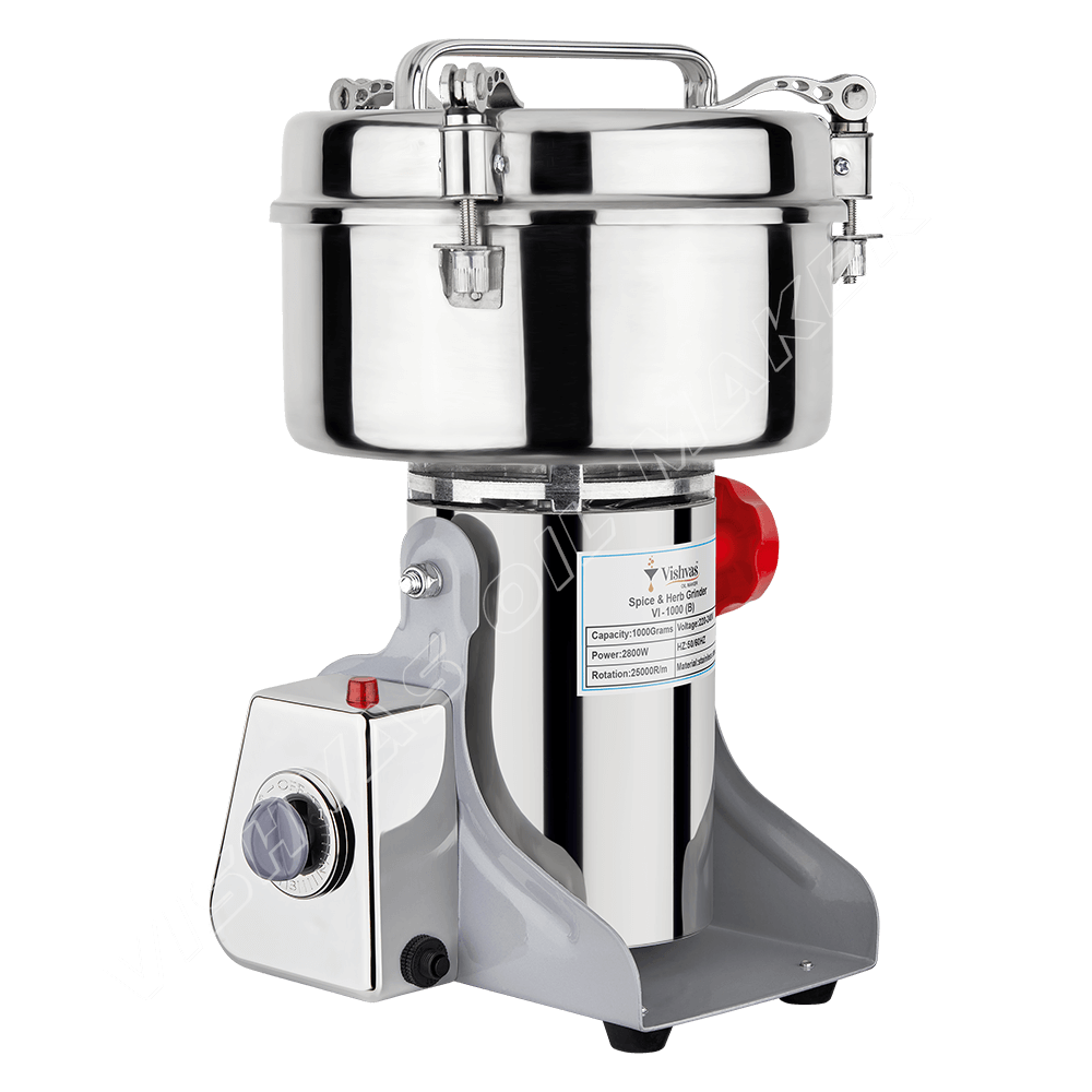 Masala-Herb Grinder Machine | Spice Grinder Machine VI-1000(B)