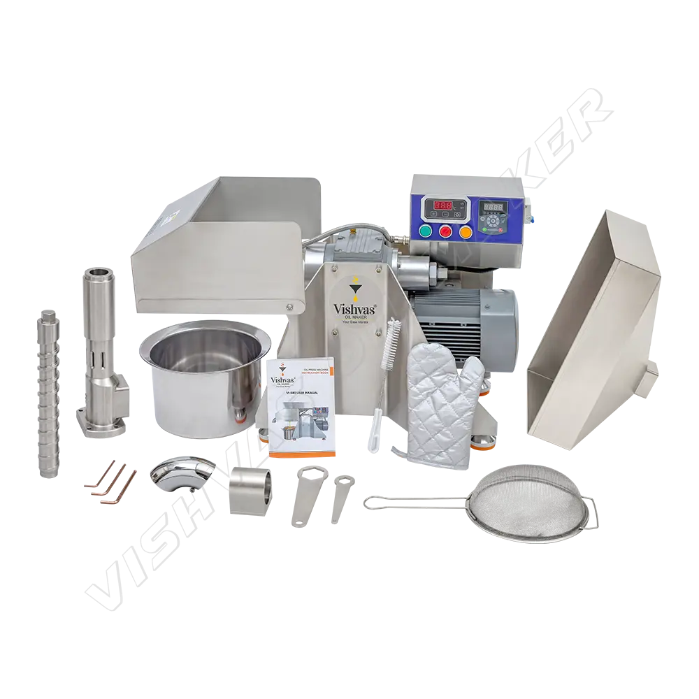 Mini Commercial Oil Machine | Mini Commercial Cold Press Oil Machine VI-880