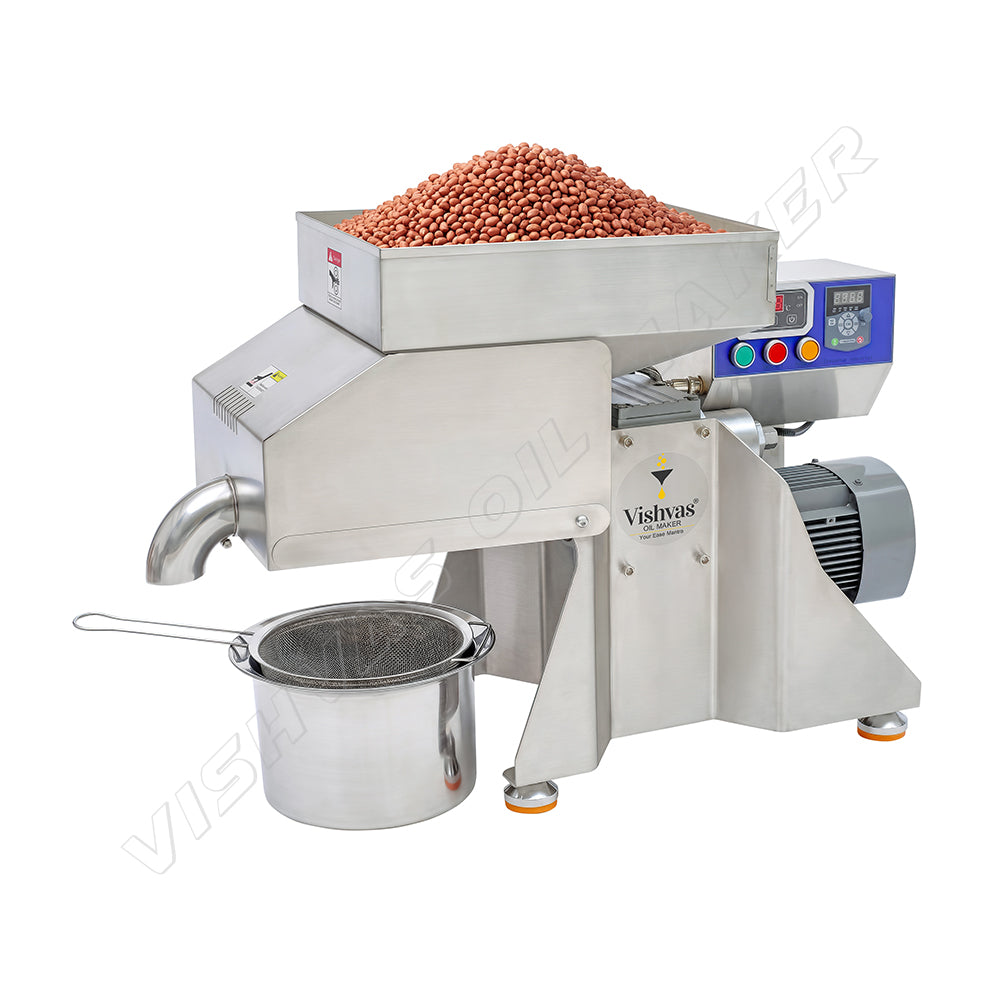 Mini Commercial Oil Machine | Mini Commercial Cold Press Oil Machine VI-880