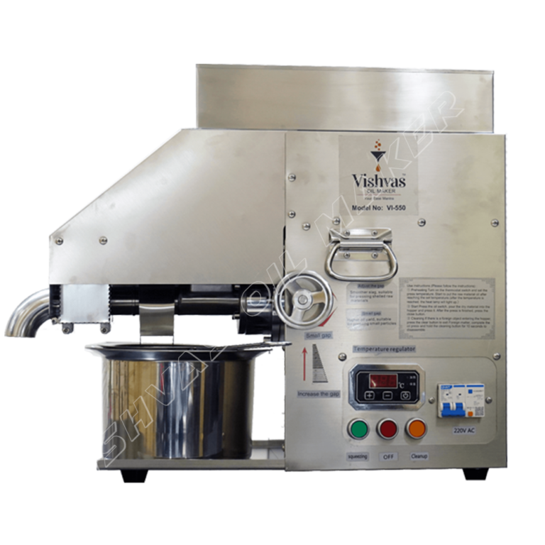 Mini Commercial Oil Pressing Machine | VI-550 - Vishvas Oil Maker