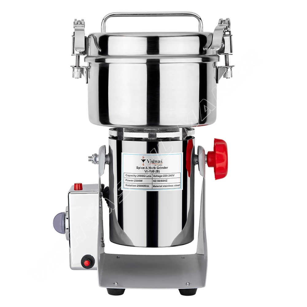 Masala-Herb Grinder | Masala Grinder Machine VI-500(B) - Vishvas Oil Maker