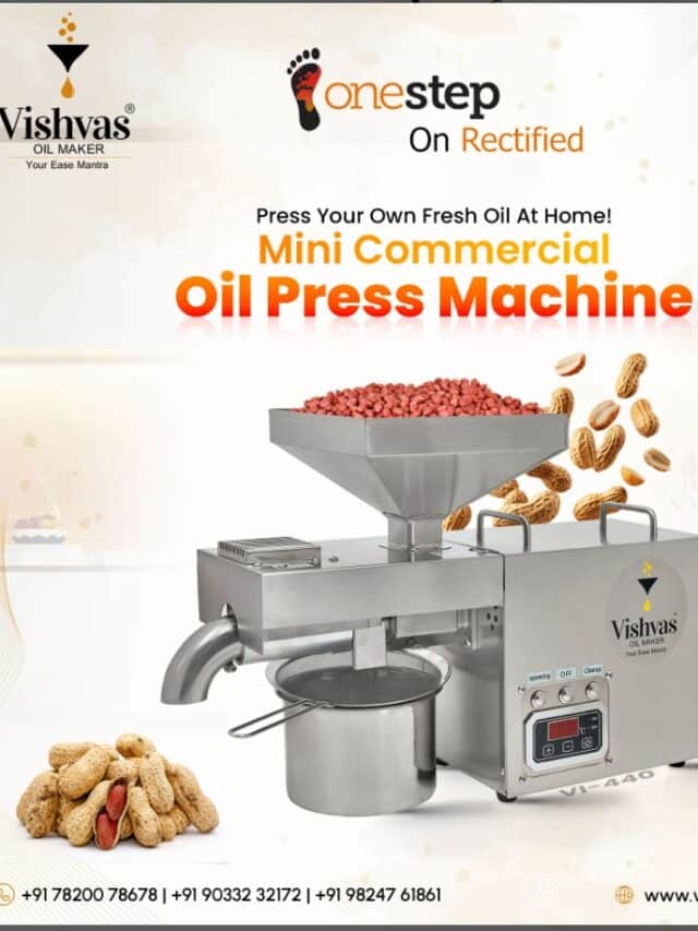 Oil Press Machine Commercial